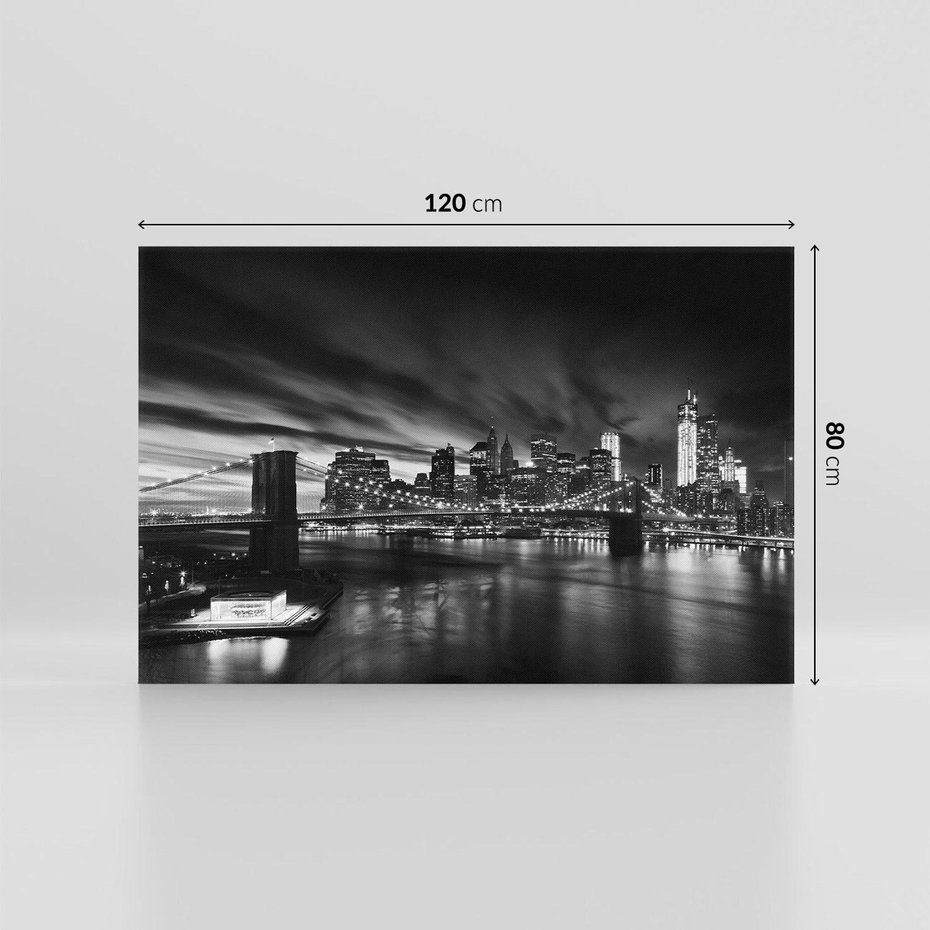 Obraz na płótnie 120x80 - Manhattan - pulsujące serce Nowego Jorku - Manhattan, New