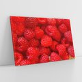 Obraz na płótnie 120x80 - "Maliny - Owocowy Raj - maliny, owoce