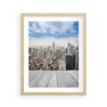 Plakat w ramie 40x50 - Nowojorska energia miejsca - Nowy Jork, miasto - rama drewno