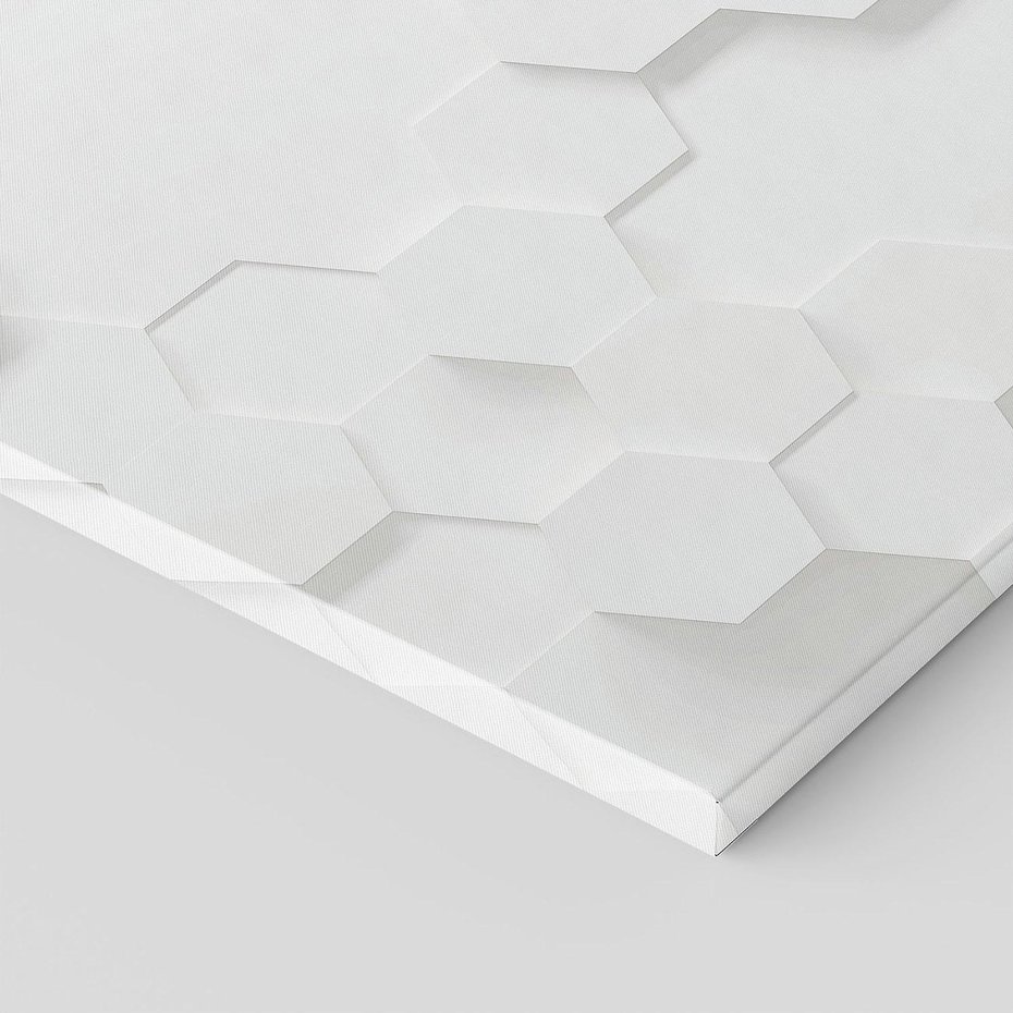 Obraz na płótnie 80x80 - Przestrzenne Zabawy - geometryczne, 3D