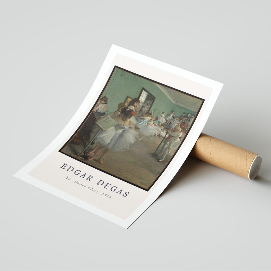 Plakat bez ramy 40x50 - Elegancja Baletu - Edgar Degas, reprodukcja obrazu