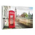 Obraz na płótnie 120x80 - Londyńskie widoki - Londyn, telefon