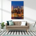 Obraz na płótnie 70x100 - Nocne Tętno Nowego Jorku - Nowy Jork, noc