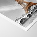Plakat bez ramy 21x30 - Echa Wieży Eiffla - wieża, Eiffla