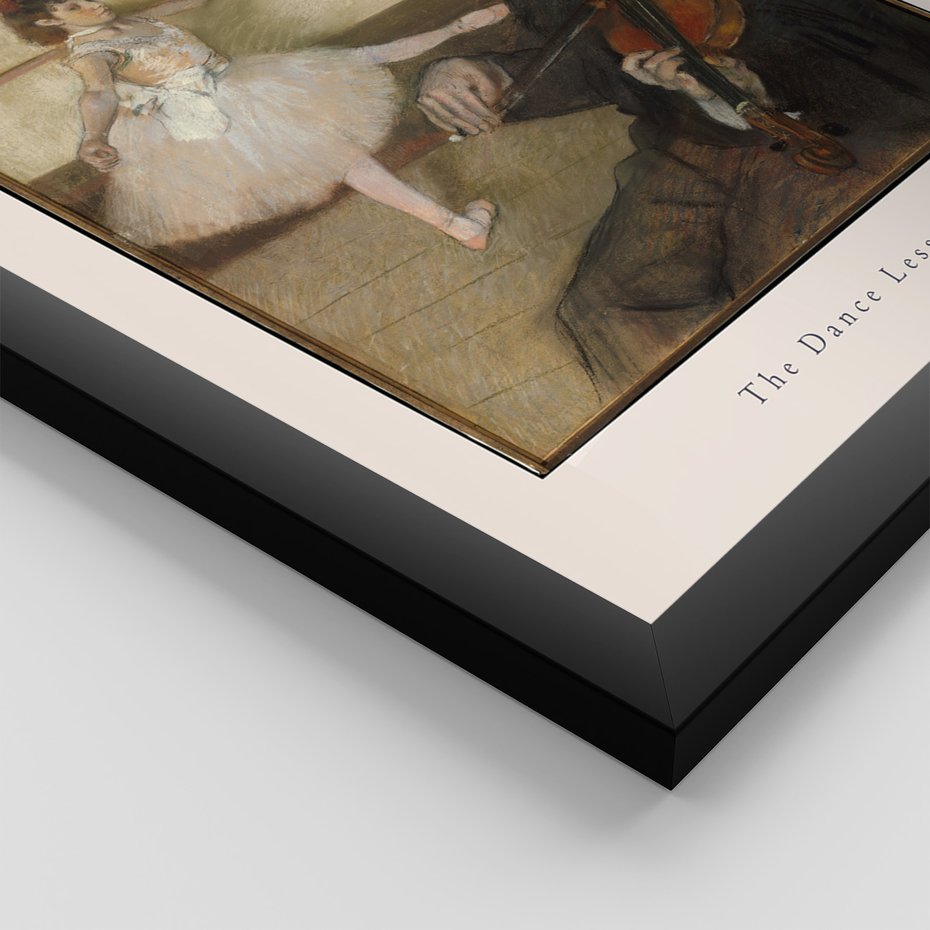 Zestaw obrazy w ramie 40x50 galeria - Degas, impresjonizm, baletnice - rama czarna