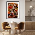 Plakat bez ramy 40x50 - Smakowite Aromaty - przyprawy, kuchnia