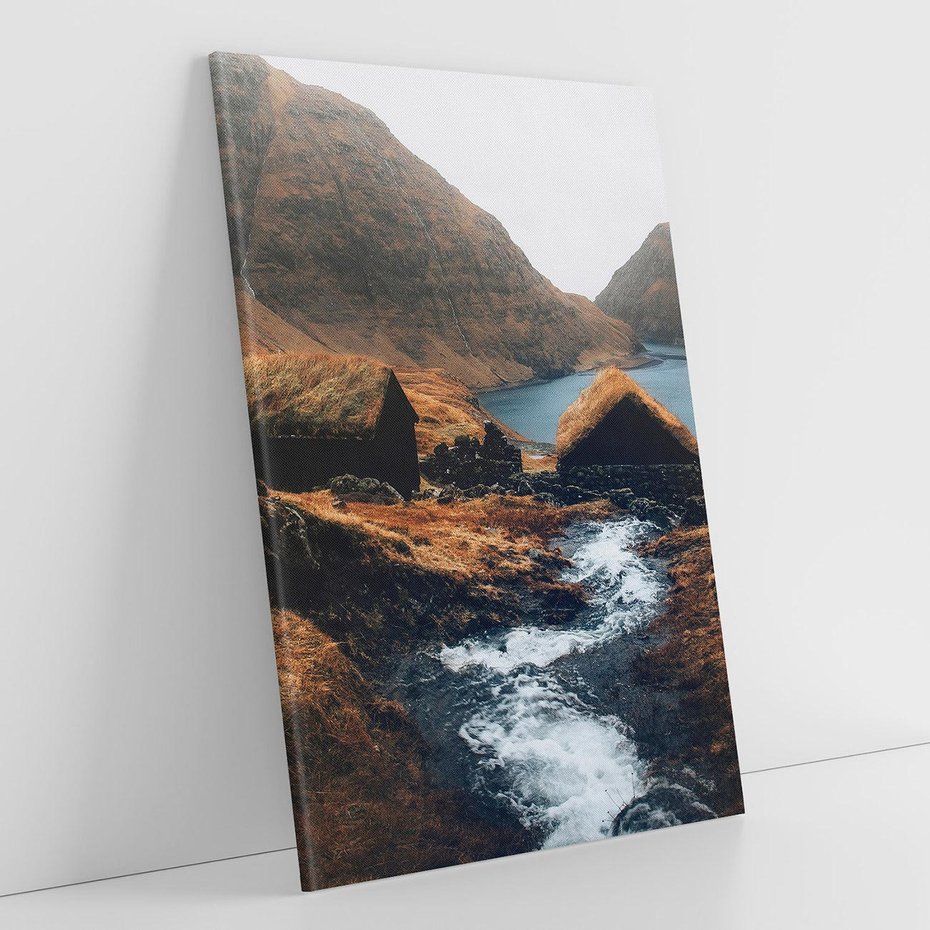 Obraz na płótnie 80x120 - Spokój Natury - skandynawski, pejzaż