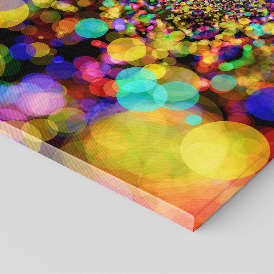 Obraz na płótnie 120x80 - Abstrakcja: gra kolorów i form - abstrakcja