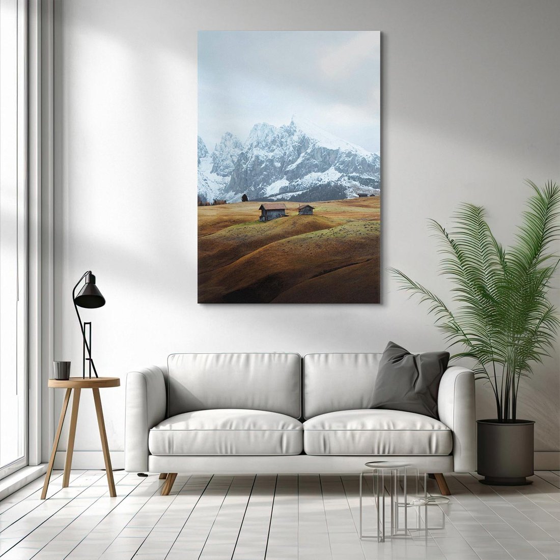 Obraz na płótnie 80x120 - Odkryj Ich Urok - góry, skandynawia