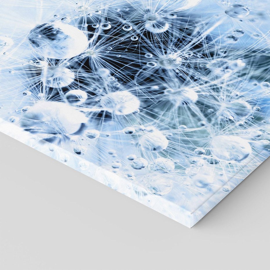 Obraz na płótnie 120x80 - Kwiatowa abstrakcja - abstrakcja, kwiat