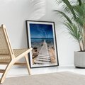 Plakat bez ramy 21x30 - Oaza spokoju - plaża, morze