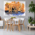 Obraz na płótnie 70x50 - Majsestatyczne Wielkie ssaski - słonie, zwierzęta