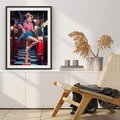 Plakat bez ramy 30x40 - Czas Wstecz - retro, restauracja