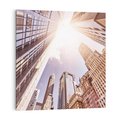 Obraz na płótnie 30x30 - Oczami artysty - miasto, perspektywa