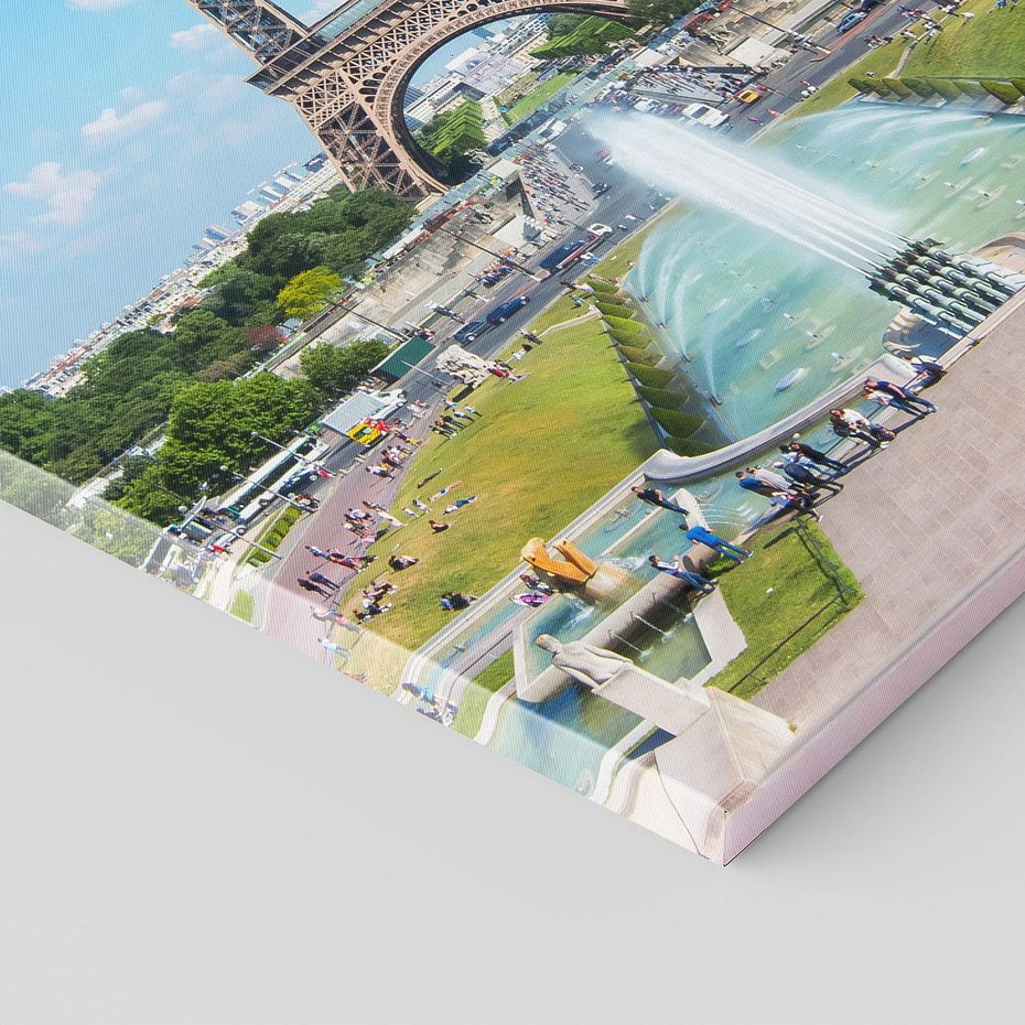 Obraz na płótnie 50x70 - Wieża Eiffla - Eiffla, Paryż