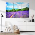 Obraz na płótnie 120x80 - Prowansalska Lawenda - lawenda, prowansja