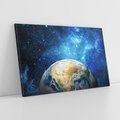 Obraz na płótnie 100x70 - Kosmiczne Horyzonty - Ziemia, kosmos