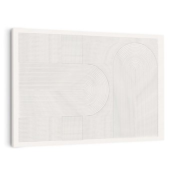 Obraz na płótnie 120x80 - Geometryczna Elegancja Mid Century - mid century, minimalizm