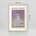 Plakat w ramie 50x70 - Gustav Klimt: Reprodukcja - reprodukcja, gustav klimt - rama drewno