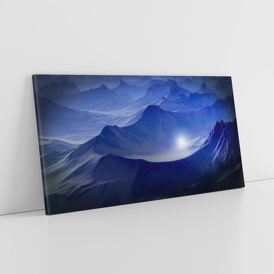 Obraz na płótnie 120x60 - Górska sceneria - krajobraz, góry