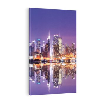Obraz na płótnie 80x120 - Dynamiczne miasto - Nowy Jork - USA, miasto