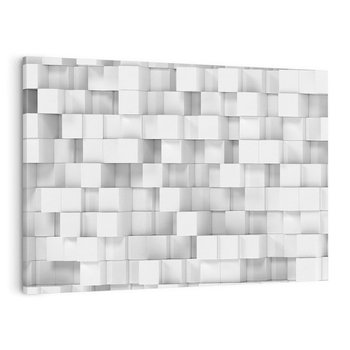 Obraz na płótnie 120x80 - Abstrakcja w 3D: kolorowa ekspresja - 3D, abstrakcja