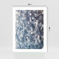 Plakat bez ramy 30x40 - Magia Śnieżnych Kryształków - śnieg, szron