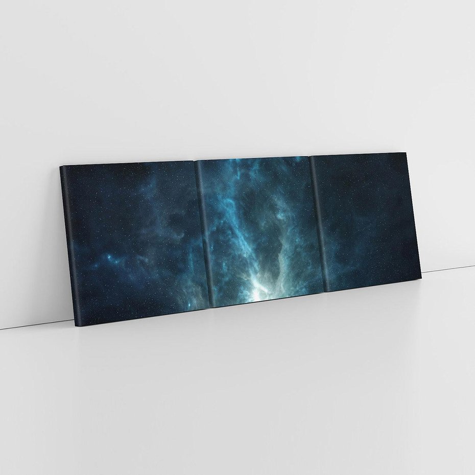 Obraz na płótnie 120x40 - Wędrówka przez galaktyki - ziemia, kosmos