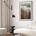 Plakat bez ramy 30x40 - Spokój nad plażą - plaża, morze
