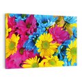Obraz na płótnie 100x70 - Kwiatowy Świat - kwiat, kwiaty