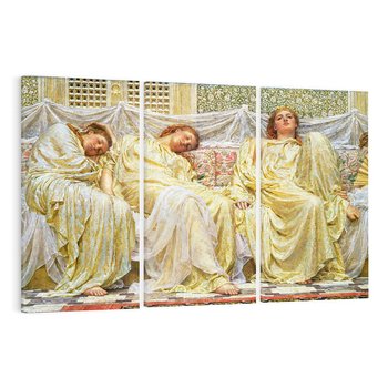 Obraz na płótnie 120x80 - "Marzyciele" (1850-1882) Albert Joseph Moore - Reprodukcja - reprodukcja, obraz na płótnie