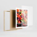 Plakat w ramie 40x50 - Smakowite Porywy - owoce, jedzenie - rama drewno