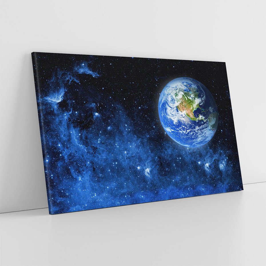 Obraz na płótnie 100x70 - Magia kosmicznej nocy - gwiazdy, kosmos