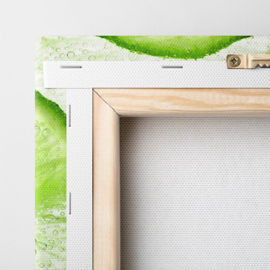 Obraz na płótnie 50x70 - Soczyste limonki - limonki, owoce