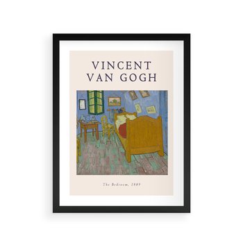 Plakat w ramie 50x70 - Reprodukcja van Gogha - vincent van gogh, reprodukcja - rama czarna