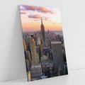 Obraz na płótnie 80x120 - Nowojorskie Wieżowce - Nowy York, wieżowce