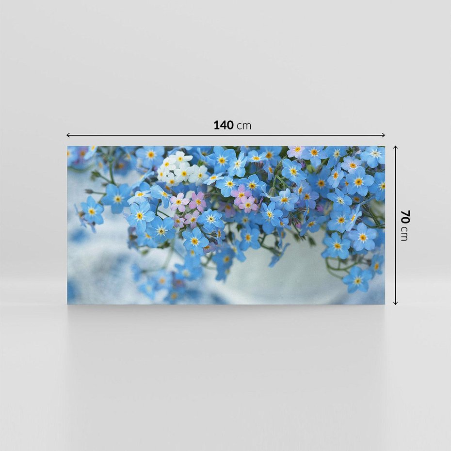 Obraz na płótnie 140x70 - Kwitnące piękno - kwiaty, wiosna