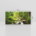 Obraz na płótnie 120x60 - Magiczny Strumień w Lesie - strumień, las