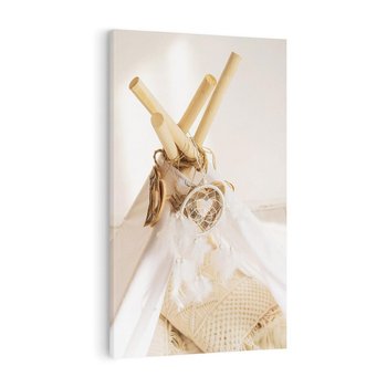 Obraz na płótnie 80x120 - Oaza Swobodnego Stylu - boho, tipi