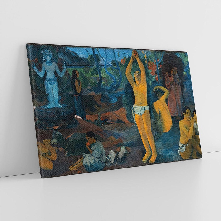 Obraz na płótnie 70x50 - Skąd przyszliśmy? Kim jesteśmy? Dokąd idziemy? - Reprodukcja - reprodukcja, obraz na płótnie