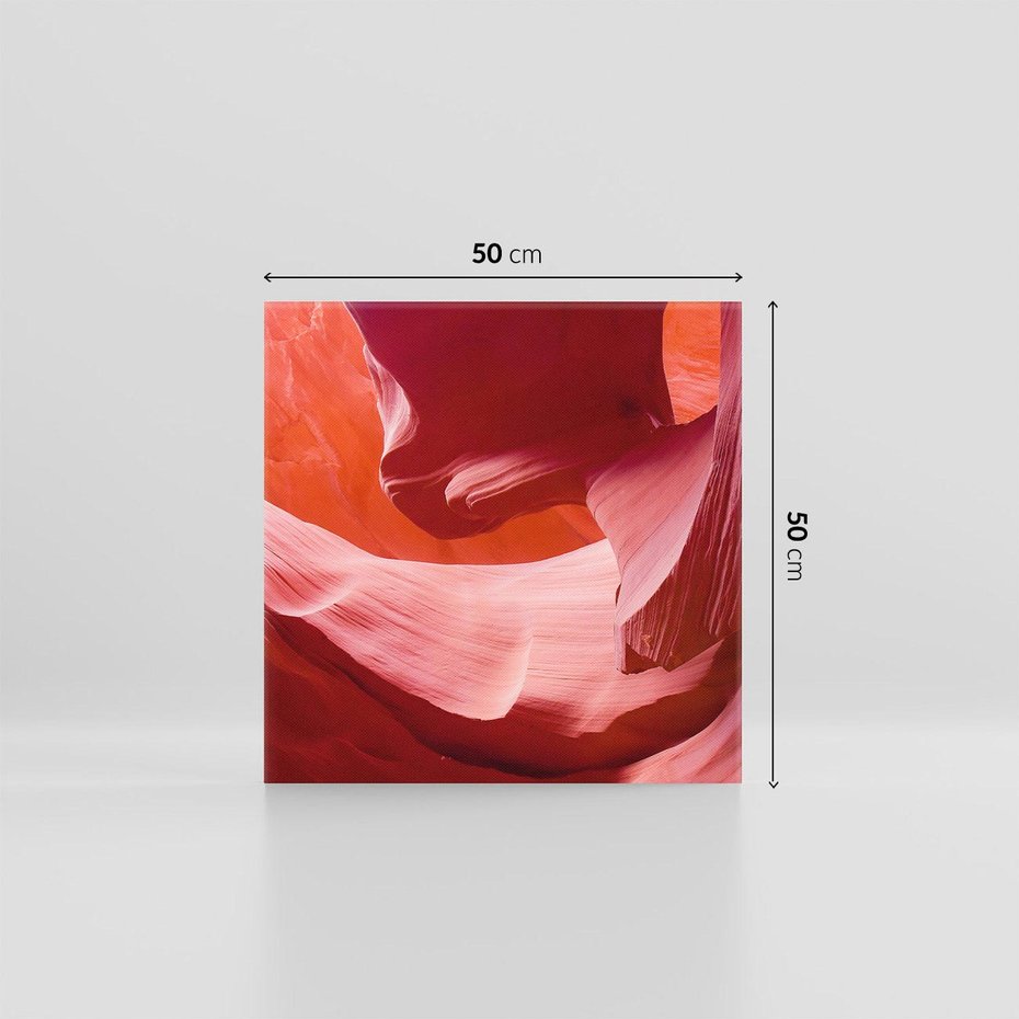 Obraz na płótnie 50x50 - Abstrakcja: wyraz artystycznej wolności - abstrakcja