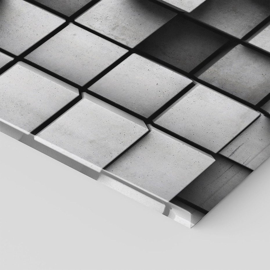 Obraz na płótnie 80x120 - Abstrakcyjne 3D kwadraty - 3D, abstrakcja