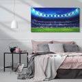 Obraz na płótnie 100x50 - Energia na stadionie - piłka, nożna