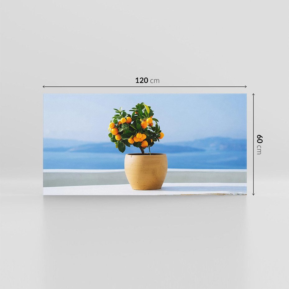 Obraz na płótnie 120x60 - Uroki Santorini - Santorini, Grecja