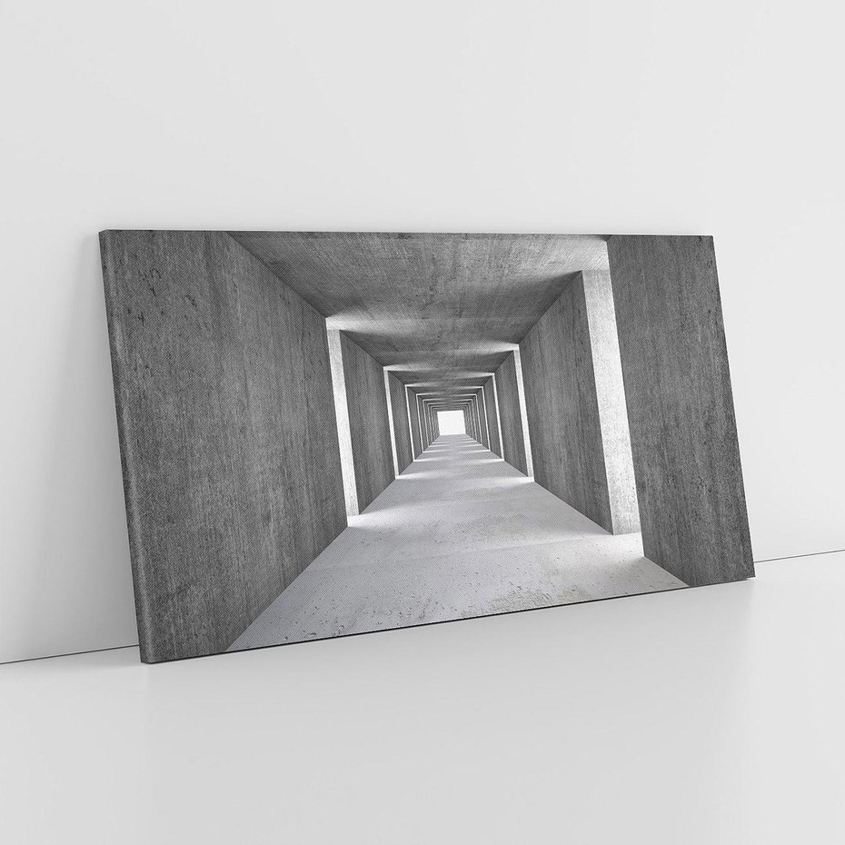 Obraz na płótnie 100x50 - Abstrakcyjna głębia - 3D, tunel
