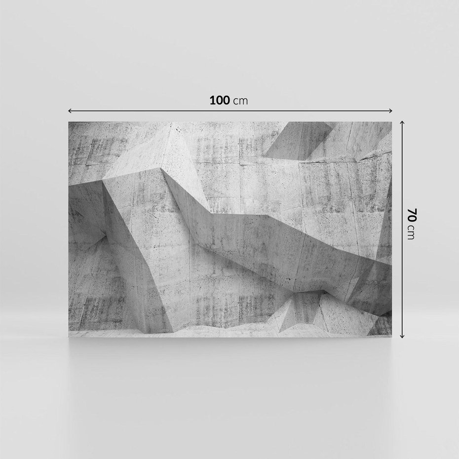 Obraz na płótnie 100x70 - Geometryczna harmonia sztuki - geometria, sztuka