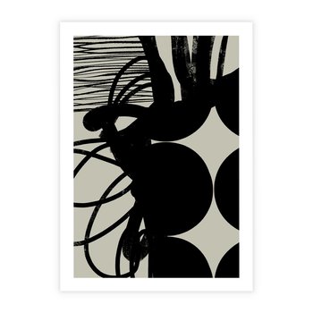 Plakat bez ramy 50x70 - Modernistyczne Refleksje - abstrakcja, mroczny klimat