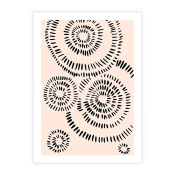 Plakat bez ramy 50x70 - Abstrakcyjne Wnętrza - minimalistyczne kształty, odbicia