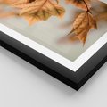 Plakat w ramie 40x50 - Magia Jesieni - liście, jesień - rama czarna