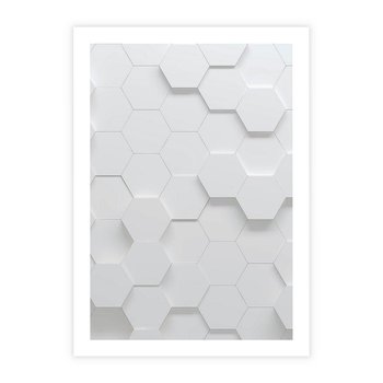 Plakat bez ramy 21x30 - Intrygujący Wymiar - geometria, 3D